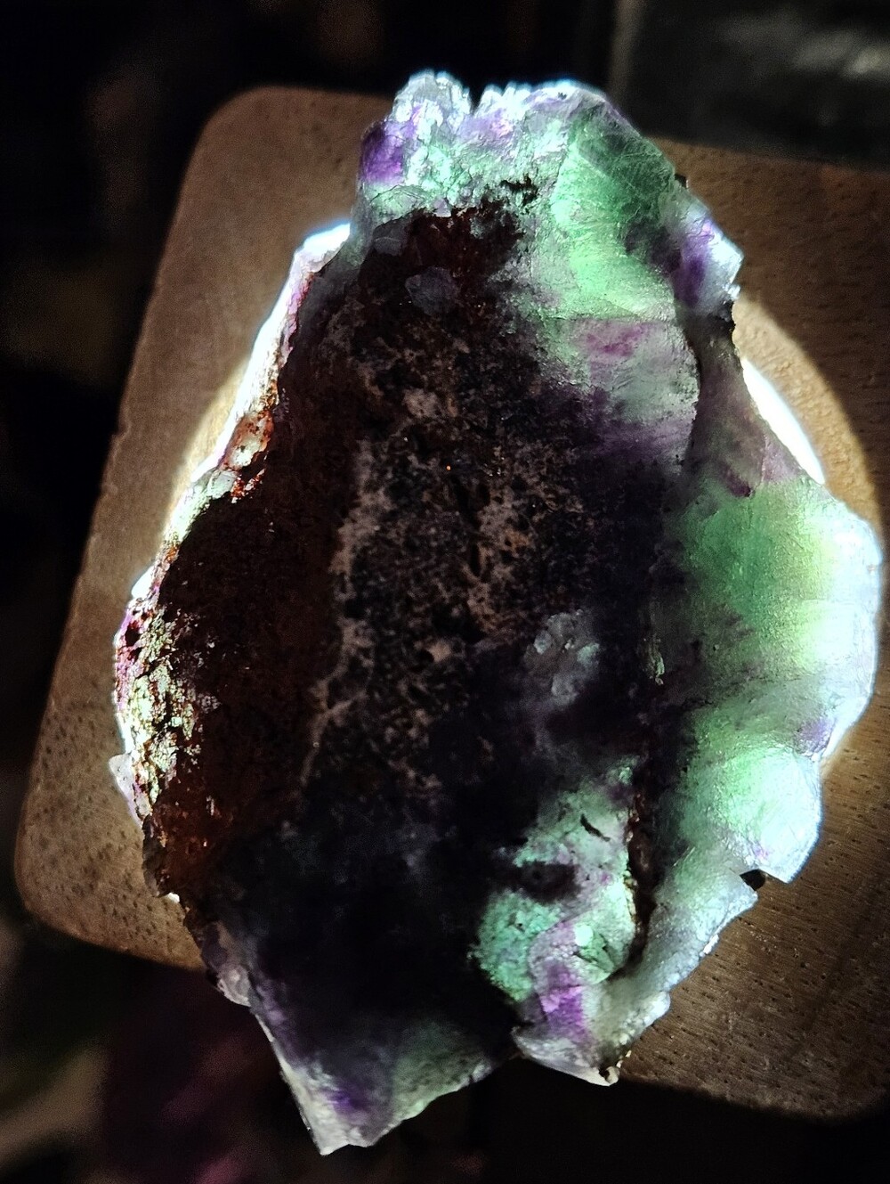 Okorusu Fluorite Specimen - Picture 8 of 8